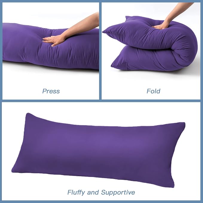 DOWNCOOL Luxury Full Body Pillow Insert - Image 6