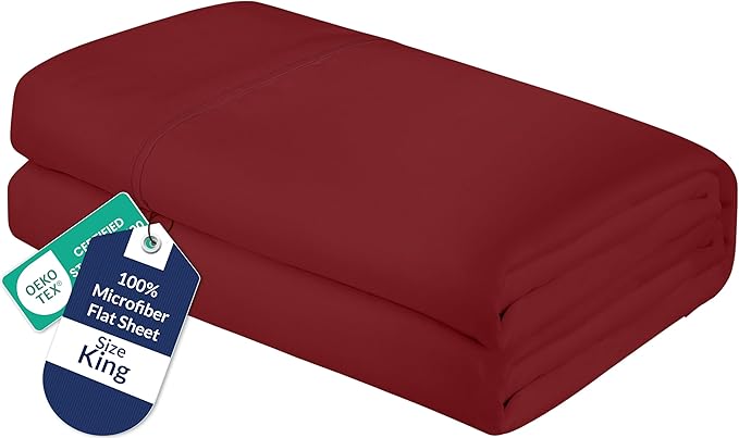 Royale Linens King Flat Sheet by ROYALELINENS