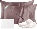 THXSILK Set of 2 22mm 100% Pure Mulberry 6A+ Silk Pillowcases by THXSILK