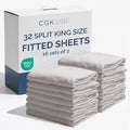 Bulk Case Pack of 16 Fitted Sheets by CGKUnlimited