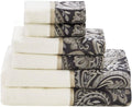 Madison Park Aubrey 100% Cotton Luxurious Bath Towel Set Highly Absorbent by MADISONPARK