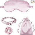 4Pcs Silk Sleep Masks Satin Eye Mask Silky Eyes Cover Blindfold Eyeshade by WJingYiJia
