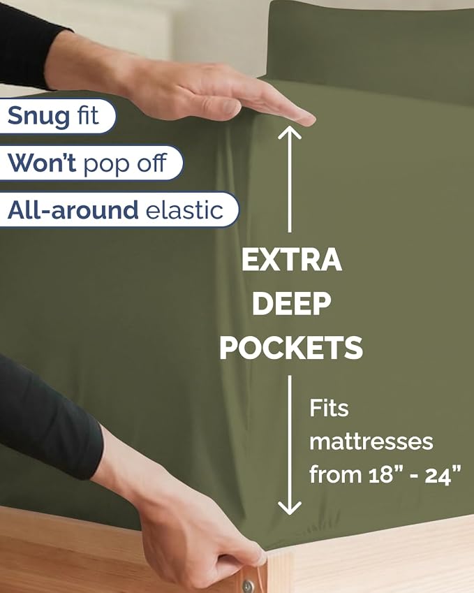 Extra Deep Twin XL Sheet Set - Image 3
