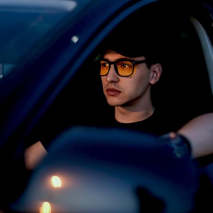 livho High Tech Night Driving Blue Light Glasses - Image 6