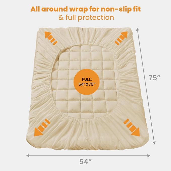 MATBEBY Full Size Mattress Pad - Image 5