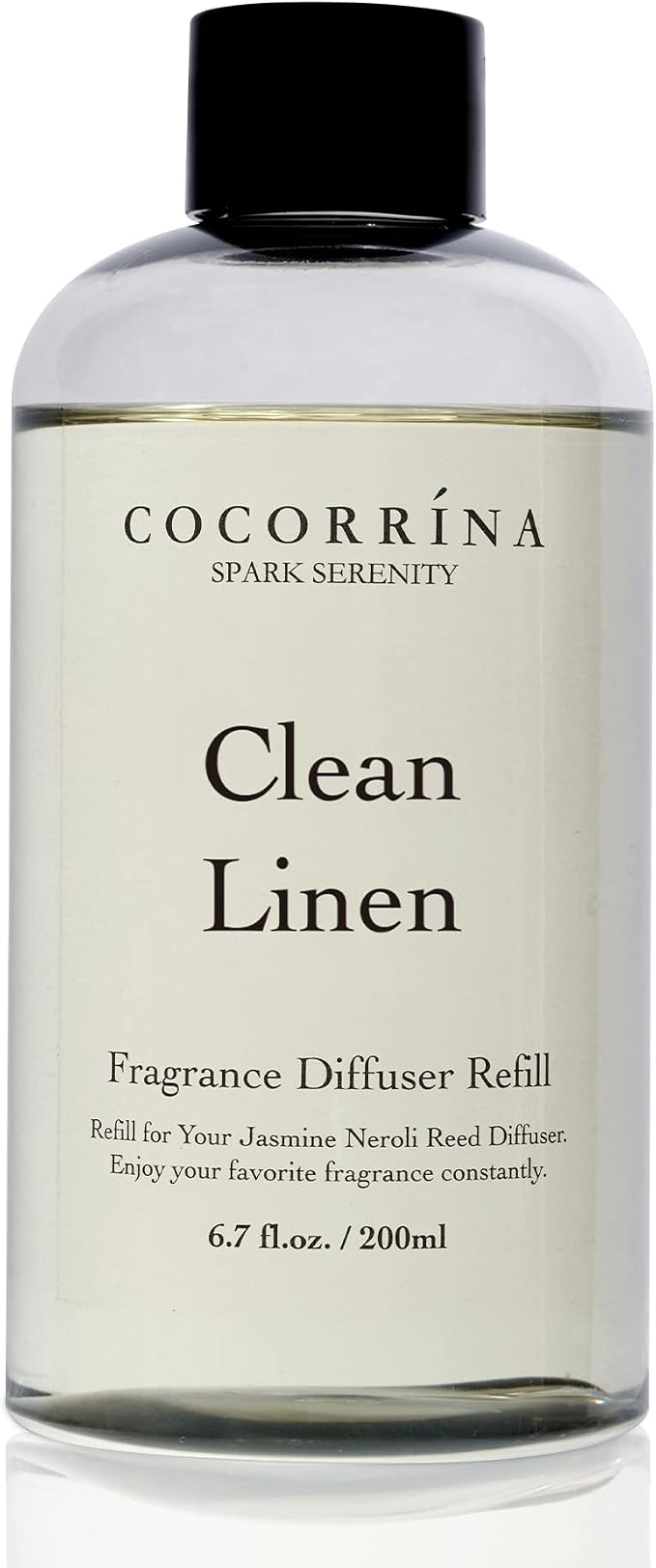 Cocorrína Clean Linen Scented Reed Diffuser Oil by COCORR%C3%8DNA