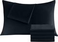 Pillowcases Queen 4 Pack, 20x30 Pillow Cases by Culve