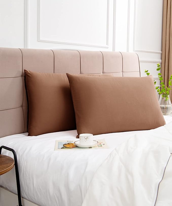 Warmstar Cotton Pillow Cases Queen Size Set of 2, 600 Thread Count Pillowcases - Image 6