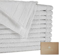 BIOWEAVES 100% Organic Cotton 700 GSM Luxury Wash Cloths GOTS Certified 13" x by BIOWEAVES
