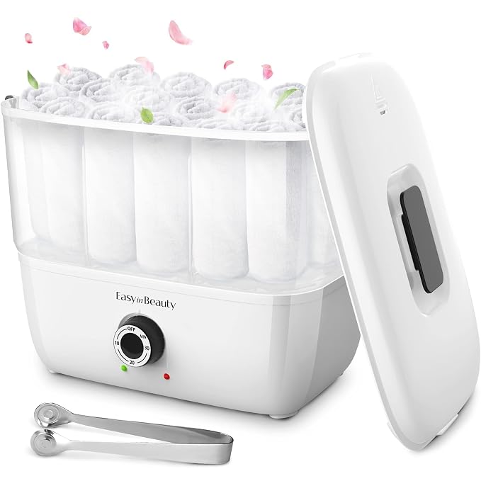 EASYINBEAUTY Hot Towel Warmers for Spa, Holds 16 Small Towels, 5L Portable by EasyinBeauty