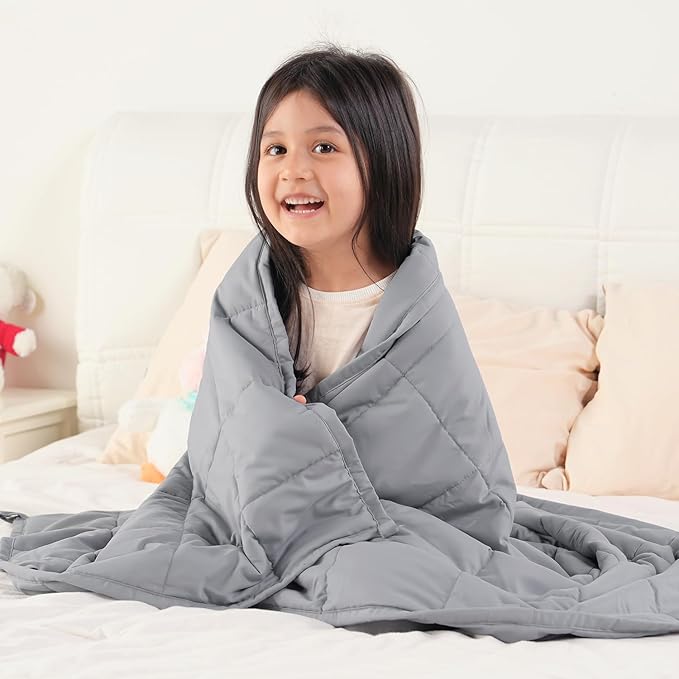 Topblan Weighted Blanket 7 lbs, Small Weighted Blanket 7 Pounds, Mini Heavy - Image 2