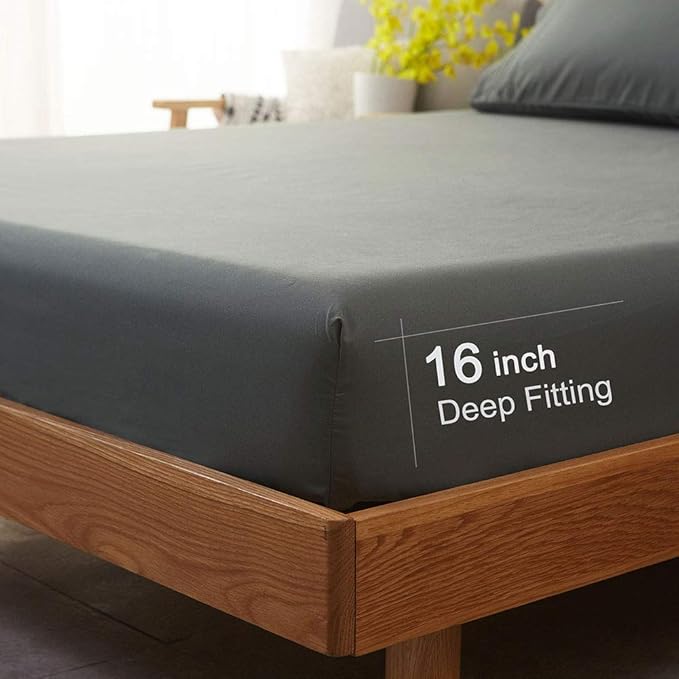 SONORO KATE Bed Sheet Set Super Soft Microfiber 1800 Thread Count Luxury - Image 6