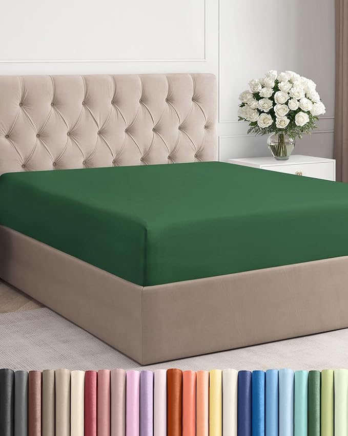 Cal King Fitted Bed Sheet by CGKUnlimited