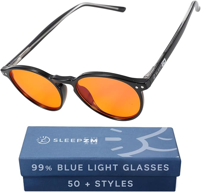 Sleep ZM Blue Light Blocking & Light Sensitivity Glasses by SleepZM