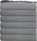 Bulk King Fitted Sheet Only Deep Pocket 6 Pack, Quick Sort Bottom Bed Sheets by Culve