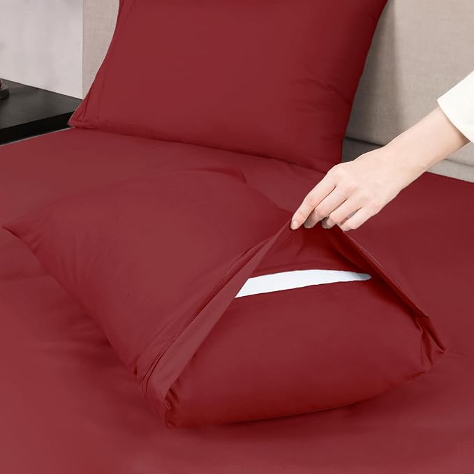 Mejoroom King Size Bed Sheet Set - Image 4