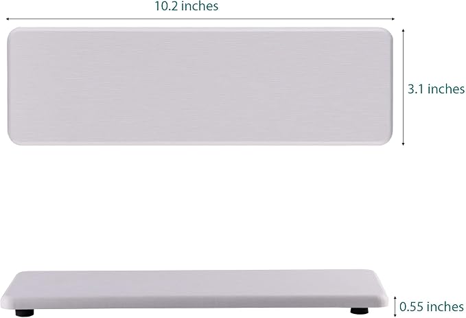 NiuYichee 2 Pcs Water Absorbing Stone Trays, Kitchen/Bathroom Sink Soap Dish - Image 5