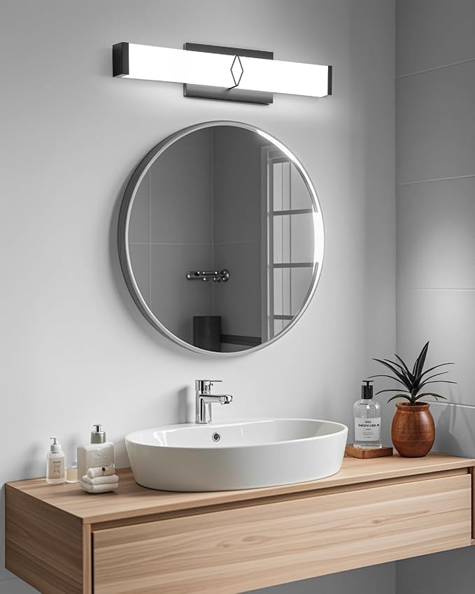 Bathroom Light Fixtures Over Mirror, 16inch Modern Vanity Lights - Image 5