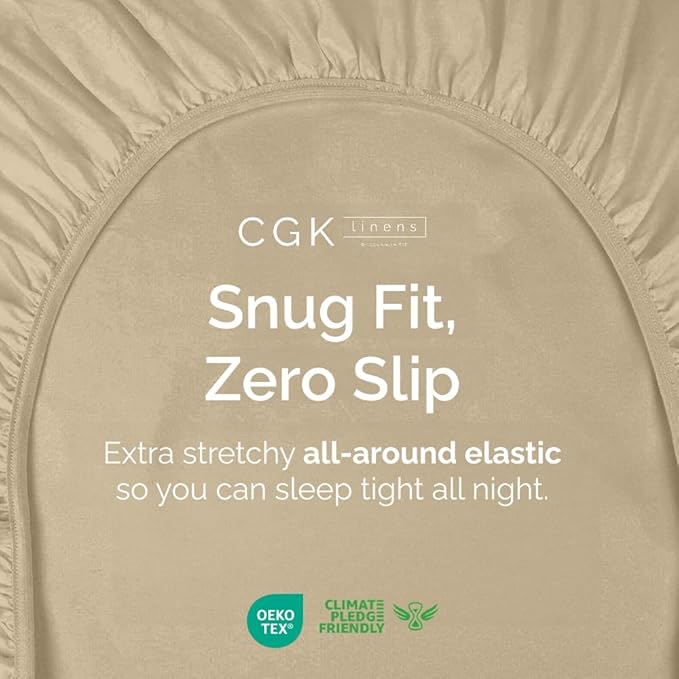 Cal King Fitted Bed Sheet - Image 2