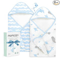 Momcozy Baby Towel with Hooded-Original Design Baby Towel Set -Soft & by Momcozy