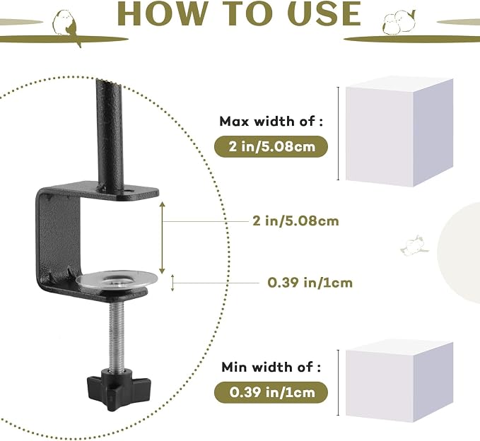 Deck Bird Feeders Platform Bird Feeder Deck Mount Bird Bath Spa - Image 3