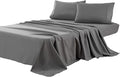 Kingnex Oversized King Flat Sheet 132x110 by Kingnex