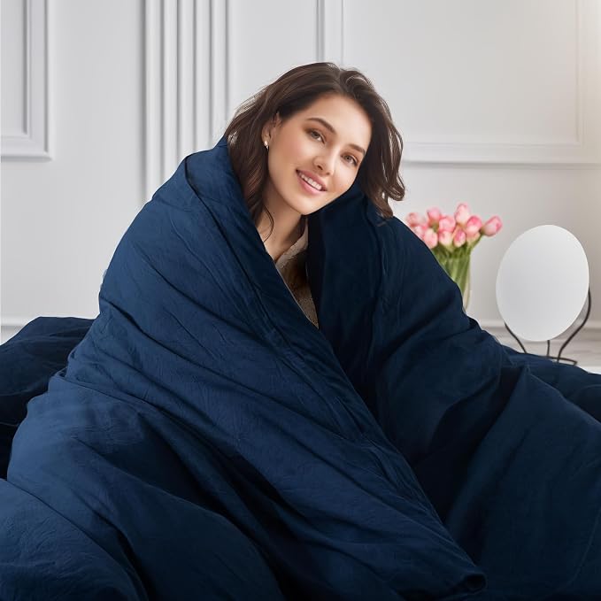 NEXHOME PRO Full Duvet Cover Set, 100% Certified Organic Cotton - Image 7