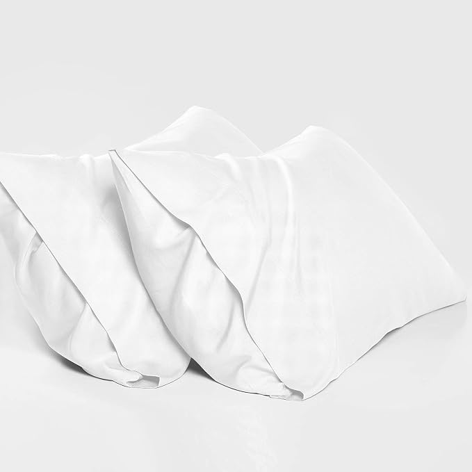 BEDELITE Standard Pillow Cases Set of 2, Rayon Derived from Bamboo, Cooling - Image 9