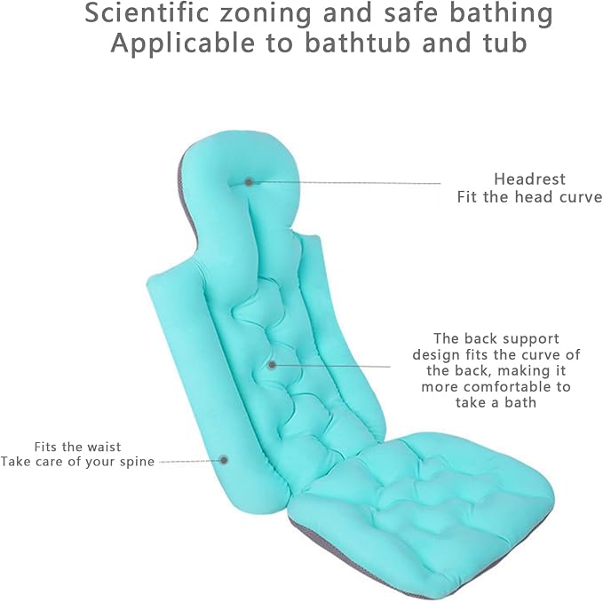 Full Body Bath Pillow, Bath Pillows - Image 3