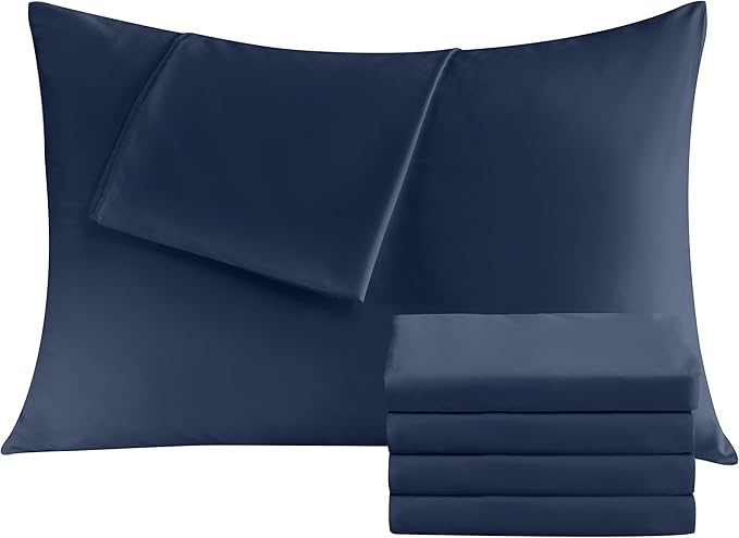 Pillowcases King 4 Pack, 20x36 Pillow Cases by Culve