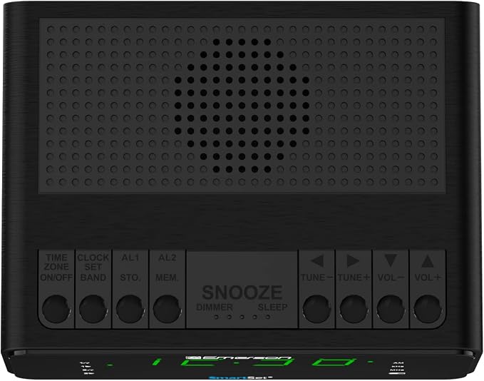 Emerson SmartSet Dual Alarm Clock Radio - Image 3