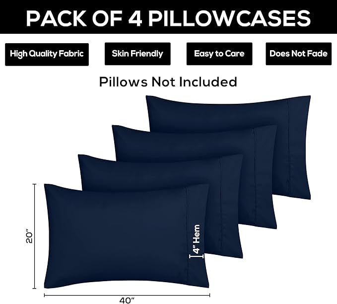 Utopia Bedding King Pillow Cases - Image 3