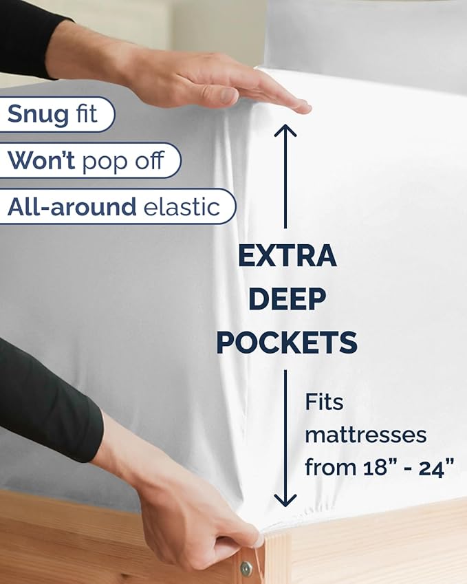 Extra Deep Twin XL Sheet Set - Image 3