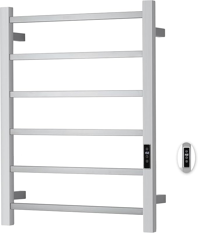 Heated Towel Racks for Bathroom, Wall Mounted Electric Towel Warmer Racks by BLARALA