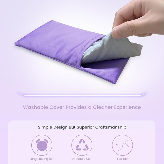 SuzziPad Lavender Eye Pillows for Relaxation - Image 6
