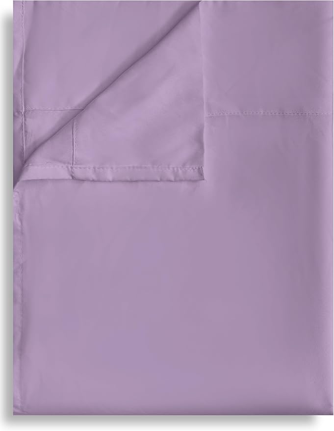 Twin Flat Sheet Only, 1 Pack Top Bed Sheets, Soft Breathable Brushed Microfiber by Culve