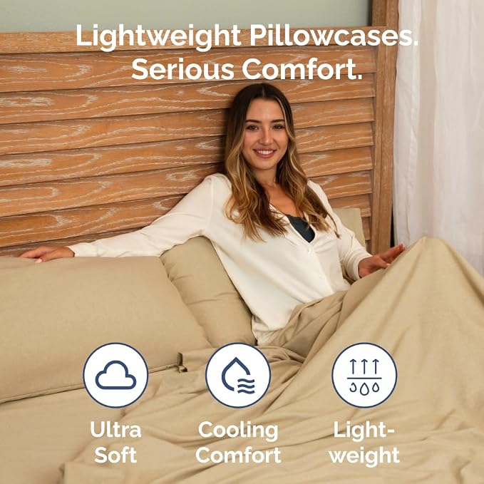 Body Pillowcases Set of 2-20x54 Long Body Pillow Case - Image 3