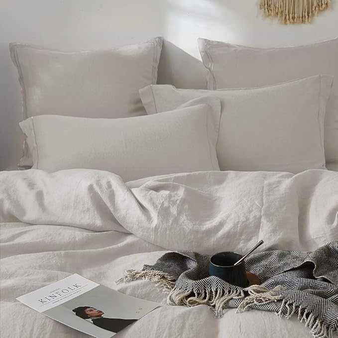 Simple&Opulence 100% French Linen Euro Shams - Image 5