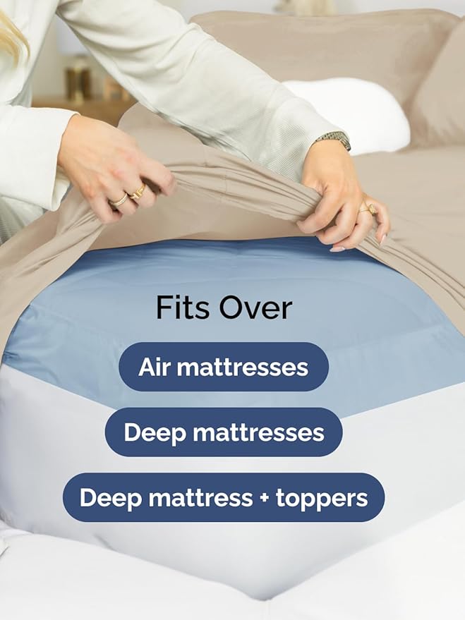 Extra Deep Queen Fitted Sheet - Image 6