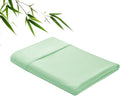 Bamboo Viscose Flat Sheets Only, Sateen Weave Queen Size Flat Sheet Only by ZaizaiHome