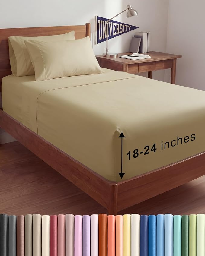 Extra Deep Twin XL Sheet Set by CGKUnlimited