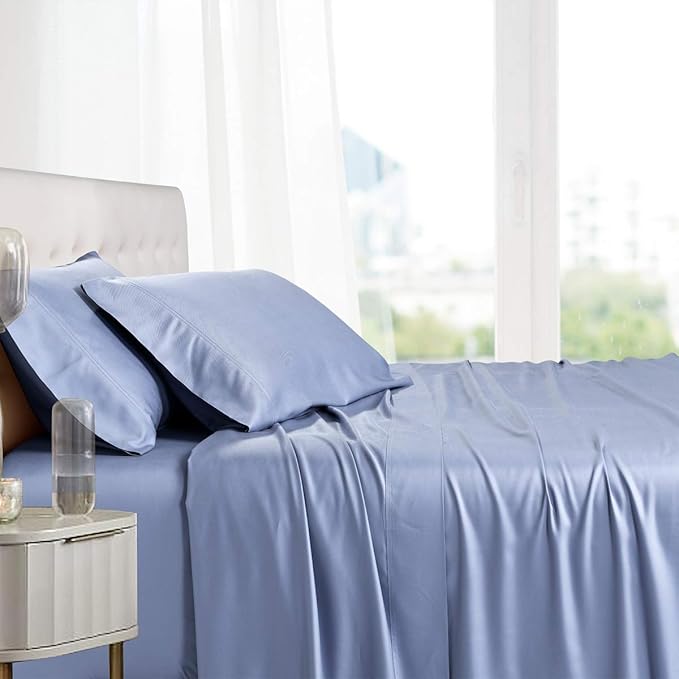 Royal Hotel Bedding 100% Natural Viscose Made from Bamboo Pillowcases, Soft - Image 3