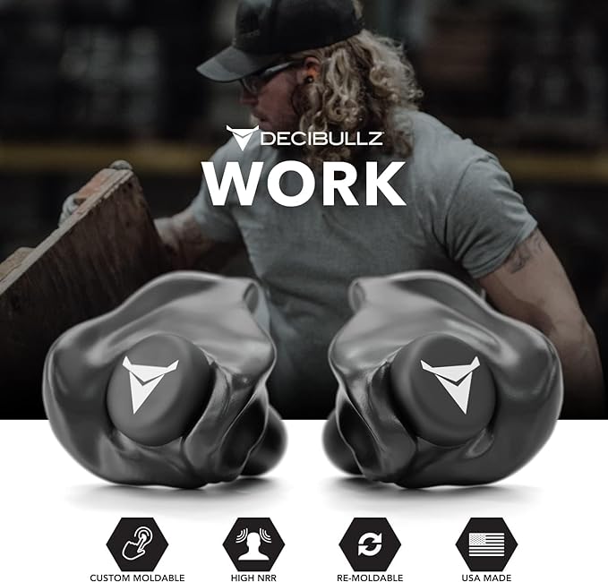 Decibullz - Custom Molded Earplugs, 31dB Highest NRR, Comfortable Hearing - Image 5
