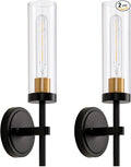 Hardwired Wall Sconces Set of Two, Modern Farmhouse Wall Mount Lights by SANTOSTOCK