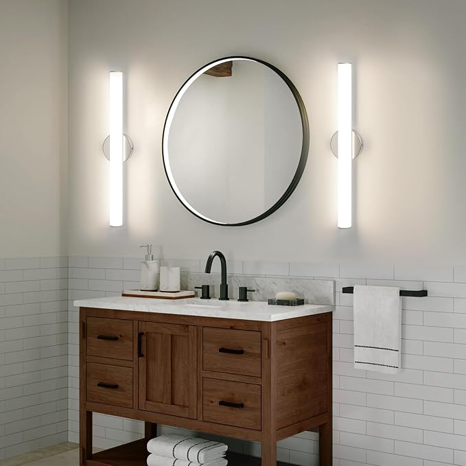 OOWOLF LED Bathroom Vanity Light 4Pack, 16W 24inch Bathroom Lights Fixture - Image 6