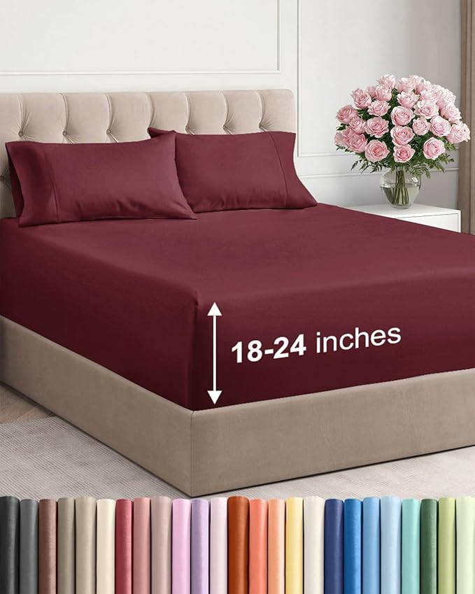 Extra Deep Twin Sheet Set by CGKUnlimited