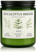Eucalyptus & Mint Candles for Home Scented, 20 Hours Burn Soy Candle Gift for by GOPAS