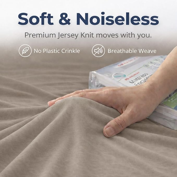 Guardmax Jersey Knitted Full Zippered Mattress Encasement - Image 7
