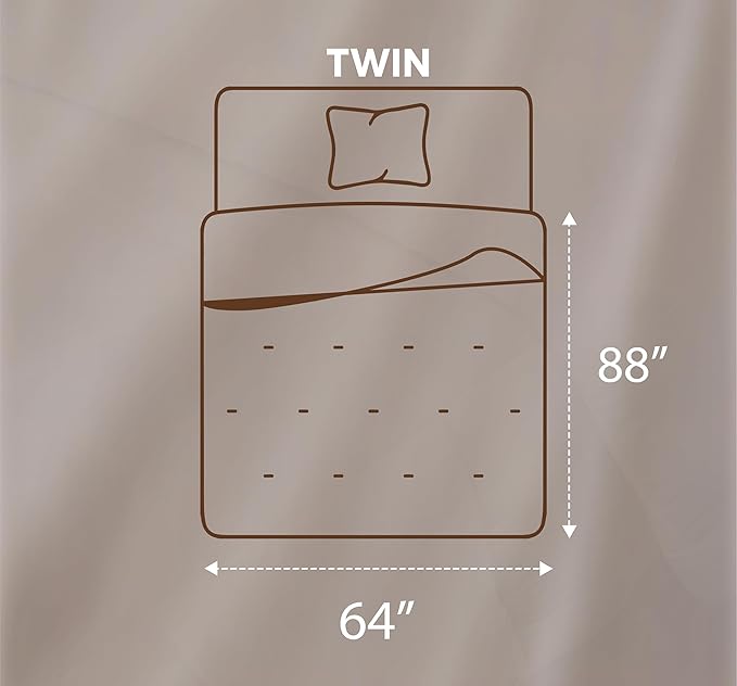 Utopia Bedding Comforters Twin Size, All Season Duvet Insert, Down Alternative - Image 2