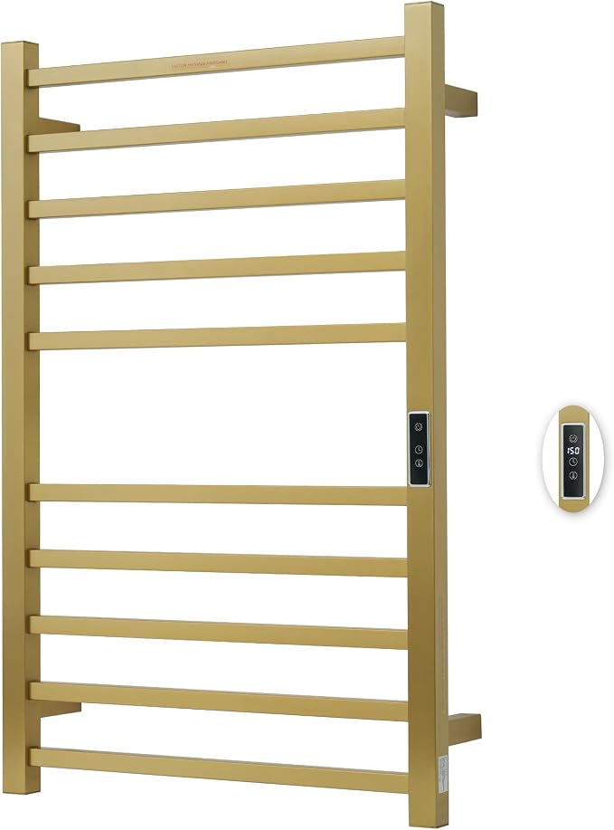 Heated Towel Racks for Bathroom, Wall Mounted Electric Towel Warmer Racks by BLARALA